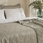 Karaca Home Rosette 8 Parça Çift Kişilik Çeyiz Seti Antrasit thumbnail 4