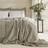 Karaca Home Rosette 8 Parça Çift Kişilik Çeyiz Seti Antrasit thumbnail 2