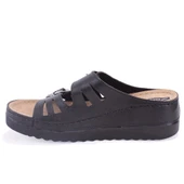 Dagoster DZA37-3001 Siyah  Günlük Ortopedik  Kadın Terlik - 3