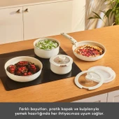 Karaca x Refika Swiss Crystal Almond Cream Easy Clip 9 Parça Tencere Seti thumbnail 8