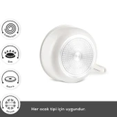 Karaca x Refika Swiss Crystal Almond Cream Easy Clip 9 Parça Tencere Seti thumbnail 7