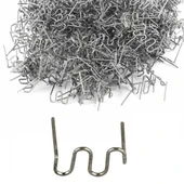 Schulzz 100 Adet 0.8mm Tampon Plastik Parça Tamir İçin Zımba Teli - 1