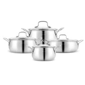 Karaca Arena 8 Parça Çelik Tencere Seti thumbnail 1