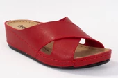 Dagoster DZA37-1802 Kırmızı Günlük Ortopedik Kadın Terlik - 1