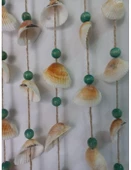 Renkli Boncuklu Deniz Kabuğu Figürlü 7'li Rüzgar Gülü thumbnail 4