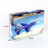Mistercraft D105 1/72 F-16C-42 (Tulsa Yerlileri) Savaş Uçağı Plastik Model Kiti - 5