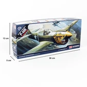 Academy 12468 1/72 Ölçek, P-40E Warhawk Savaş Uçağı, Plastik Model kiti thumbnail 5