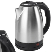Crown Crw-7102 1500w 1.8 Litre Lüks Çelik Su Isıtıcı Kettle İnox - 1