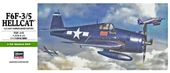 Hasegawa B11 241 1/72 Ölçek, F6F-3/5 Hellcat, Savaş Uçağı Plastik Model Kiti thumbnail 1
