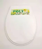 BEYAZ YUMUŞAK KLOZET KAPAK BÜYÜK PUF (5284) thumbnail 2