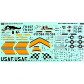 Academy 12546 1/72 Ölçek, F-86F (Korean War) Special Edition Savaş Uçağı, Plastik Model kiti - 4