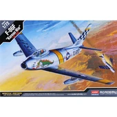 Academy 12546 1/72 Ölçek, F-86F (Korean War) Special Edition Savaş Uçağı, Plastik Model kiti - 1