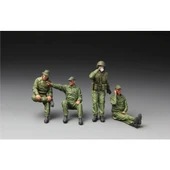 Meng HS-002 1/35 Ölçek, IDF Tank Mürettebatı, 4 Adet, Plastik Figür Model Kiti thumbnail 3