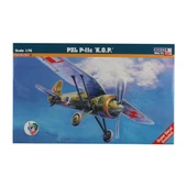 Mistercraft B008 1/72 Ölçek, PZL P-11C K.O.P. Savaş Uçağı, Plastik Model kiti - 1
