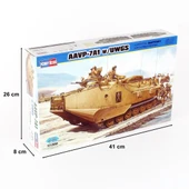 Hobbyboss 82412 1/35 Ölçek, AAVP-7A1 Amfibi Hücum Aracı, Plastik Model Kiti thumbnail 5