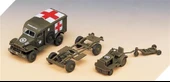 Academy 13403 1/72 Ölçek, Amerikan Ambulans ve Çekici , Plastik Maket Seti - 3