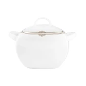 Emsan Fine Bone Estiva Gold 61 Parça 12 Kişilik Kare Yemek Takımı thumbnail 3