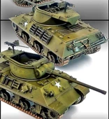 Academy 13501 1/35 Ölçek, M36/M36B2 (Battle of the Bulge) Tankı, Plastik Model kiti thumbnail 4