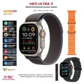 2025 HK11 Ultra3 2.02 Amoled Ekran Nfc Bluetooth Destekli Aı Robot Özellikli 4gb Hafıza thumbnail 1