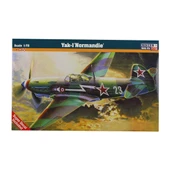 Mistercraft B019 1/72 Ölçek, Yakovlev Yak-1M Normandiya Savaş Uçağı, Plastik Model kiti thumbnail 1