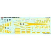 Academy 12424 1/72 Ölçek, U.S. Navy F/A-18A Hornet Savaş Uçağı, Plastik Model kiti - 4