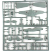 Mistercraft C040 1/72 Ölçek, BF-109F-4/trop (Marseille) Savaş Uçağı, Plastik Model kiti - 3