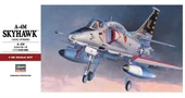 Hasegawa PT33 7233 1/48 Ölçek, A-4M Skyhawk, Savaş Uçağı Plastik Model Kiti thumbnail 1