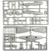 Mistercraft C038 1/72 Ölçek, BF-109F-4 (Muller) Savaş Uçağı, Plastik Model kiti thumbnail 3