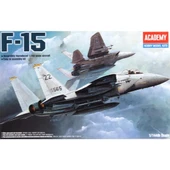 Academy 12609 1/144 Ölçek, F-15 Eagle USAF Savaş Uçağı, Plastik Model kiti thumbnail 1