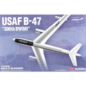 Academy 12618 1/144 Ölçek, USAF Boeing B-47 Savaş Uçağı, Plastik Model kiti thumbnail 1