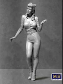 MasterBox 24015 1/24 Ölçek, Pin-Up A-Short Serisi 1, Plastik Figür Kiti thumbnail 3