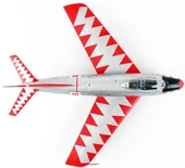 QD164 1/48 Ölçek, F-86E Sabre (Yarasalar) Sergilemeye Hazır Plastik Savaş Uçağı Modeli thumbnail 5