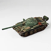 QD258 1/35 Ölçek, T-55A, Tamiya, Sergilemeye Hazır Plastik Tank Maketi thumbnail 2