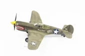 QD036 1/48 Ölçek, P-40C Warhawk Sergilemeye Hazır Plastik Uçak Maketi thumbnail 6