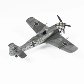 QD031 1/48 Ölçek, Focke-Wulf 190 F-8 Sergilemeye Hazır Plastik Uçak Maketi thumbnail 4