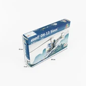 Italeri 2820S 1/48 Ölçek, OH-13 Sioux ( Kore Savaşı ) Helikopter, Plastik Model kiti thumbnail 3
