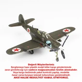 QD098 1/48 Ölçek, P-39A Aircobra Sergilemeye Hazır Plastik Uçak Maketi thumbnail 1