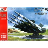 Modelsvit AAM7215 1/72 Ölçek, S-125 NEVA Hava Savunma Sistemi, Plastik Model kiti thumbnail 1