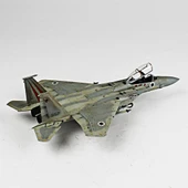 QD005 1/72 Ölçek, F-15D BAZ Sergilemeye Hazır Plastik Uçak Maketi - 4