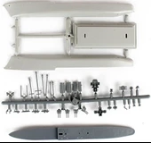 Mistercraft S095 1/600 HMS (Sikht) Zırhlı Gemi Plastik Model Kiti thumbnail 3