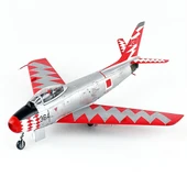 QD164 1/48 Ölçek, F-86E Sabre (Yarasalar) Sergilemeye Hazır Plastik Savaş Uçağı Modeli thumbnail 2