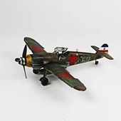 QD071 1/32 Ölçek, Messerschmitt Bf 109 G-10 Sergilemeye Hazır Plastik Uçak Maketi thumbnail 2