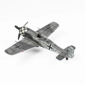 QD031 1/48 Ölçek, Focke-Wulf 190 F-8 Sergilemeye Hazır Plastik Uçak Maketi thumbnail 3