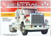 AMT 1272 1/25 Ölçek, 1976 GMC General Semi Tractor, Plastik Çekici Maketi thumbnail 1