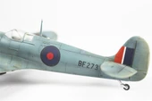 QD043 1/48 Ölçek, Spitfire  Sergilemeye Hazır Plastik Uçak Maketi thumbnail 6