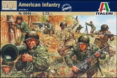 Italeri 6046S 1/72 Ölçek, WWII Amerikan Piyadeleri, Plastik Model kiti thumbnail 1