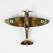 QD027 1/48 Ölçek, Spitfire Mk.V Sergilemeye Hazır Plastik Uçak Maketi thumbnail 5