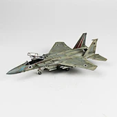 QD005 1/72 Ölçek, F-15D BAZ Sergilemeye Hazır Plastik Uçak Maketi - 2