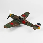QD071 1/32 Ölçek, Messerschmitt Bf 109 G-10 Sergilemeye Hazır Plastik Uçak Maketi thumbnail 3