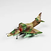 QD019 1/72 Ölçek, A-4E Skyhawk Sergilemeye Hazır Plastik Uçak Maketi - 2